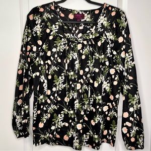 J. Crew x Liberty London pop-over blouse.